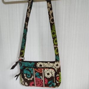 Vera Bradley Colorful Floral Crossbody Bag